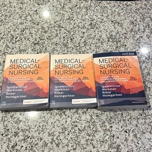 Medical-Surgical Nursing 10th Edition. Volume 1, Volume 2 and Study Guide